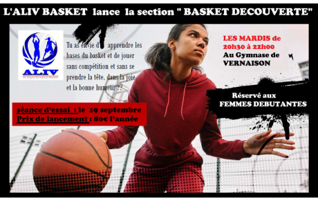Lancement de la section &quot; BASKET DÉCOUVERTE &quot;